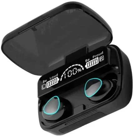 Black M10 Bluetooth Earphones